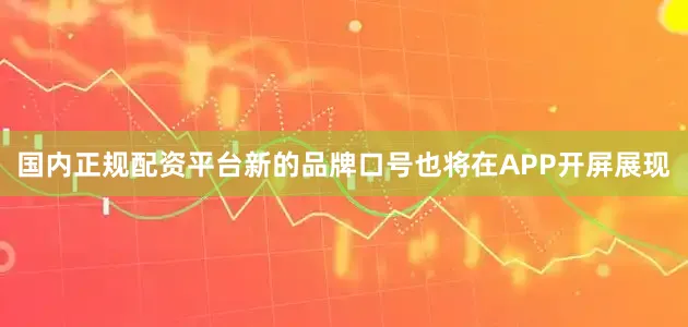 国内正规配资平台新的品牌口号也将在APP开屏展现